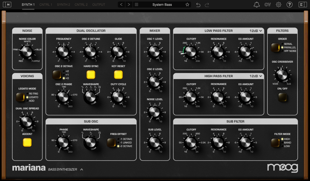 moog mariana